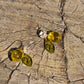 Lemon Blossom Resin Earrings