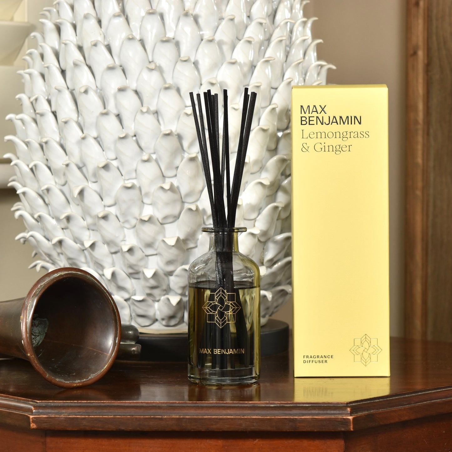 Lemongrass & Ginger Diffuser - Max Benjamin