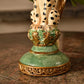 Ornate Leopard Candle Stick