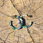 Lorena Small Hoop Earring - Greens & Blues