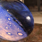Blue Nebula Glass Lamp - Rock