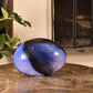Blue Nebula Glass Lamp - Rock