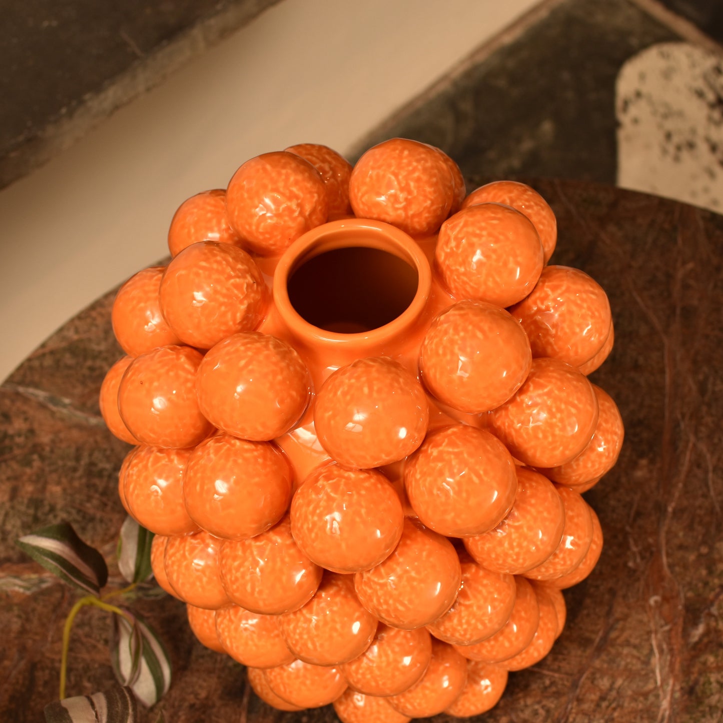 Orange Vase