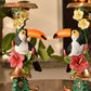 Toucan Candle Holder - Pair