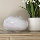 Pink Marble Handblown Glass Lamp - Rock