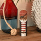 Pirate - Carved Pillar Figurine