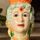 Mediterranean Queens Head Vase / Pot