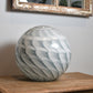 Fossil Handblown Glass Lamp - Sphere Large