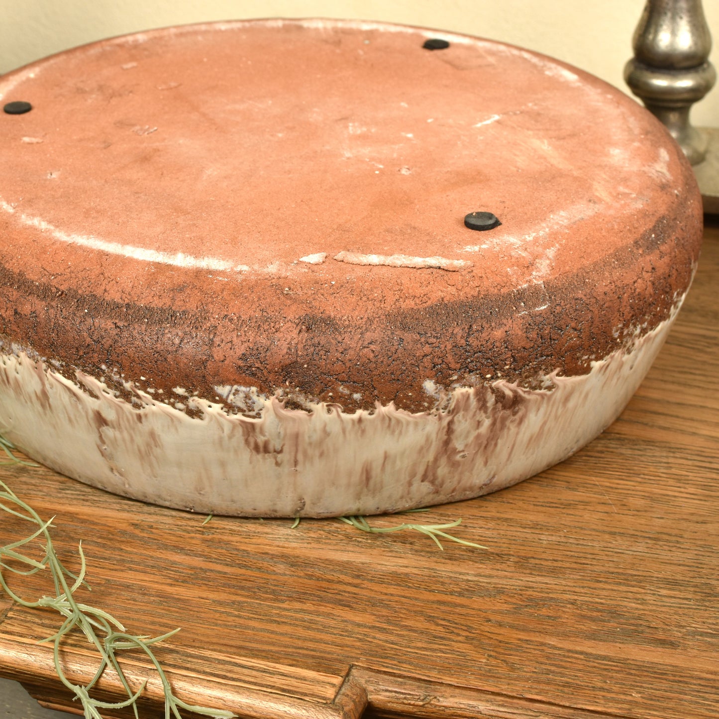Shallow Rustic Glaze Bowl - Large