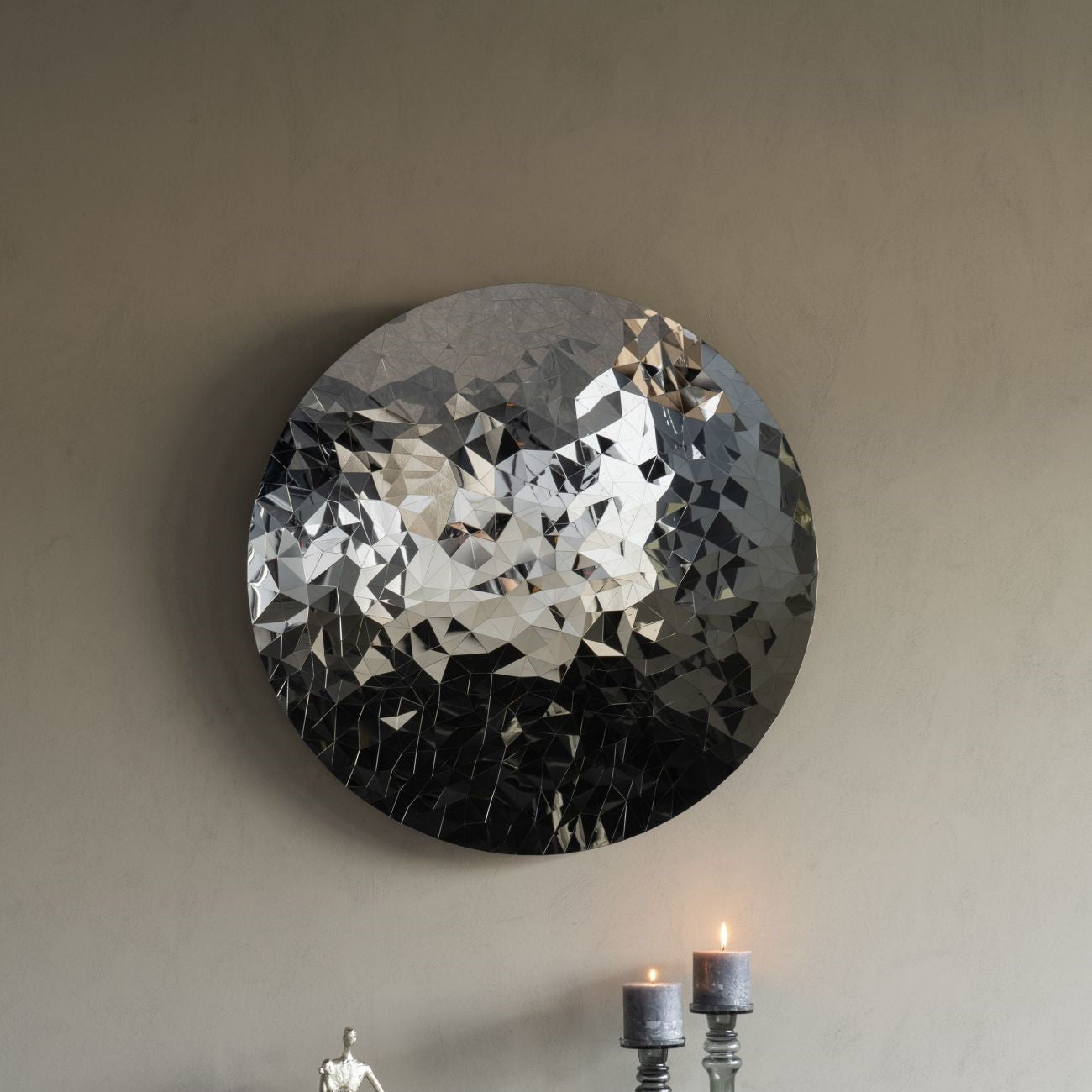 Reflective Wall Art - Stainless Steel