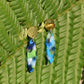 Carla Droplet Earring - Greens & Blues