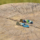 Carla Droplet Earring - Greens & Blues