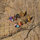 Clara Multi Tier Resin Earring - Multi Coloured