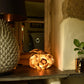 Mountain Springs Quartz Handblown Glass Lamp - Rock