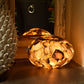 Mountain Springs Quartz Handblown Glass Lamp - Rock