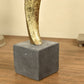 Decorative Sea Gull Bird Sculpture - Gold