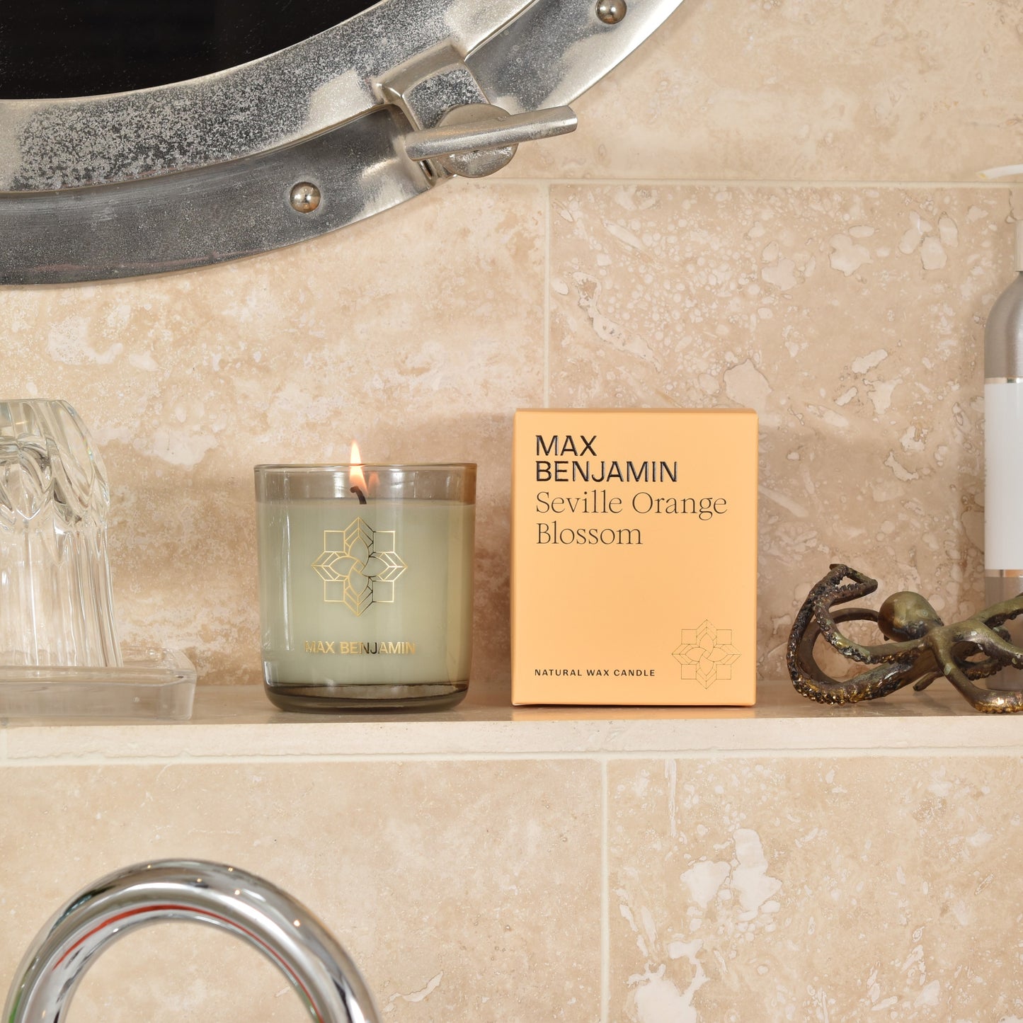 Seville Orange Blossom Candle - Max Benjamin