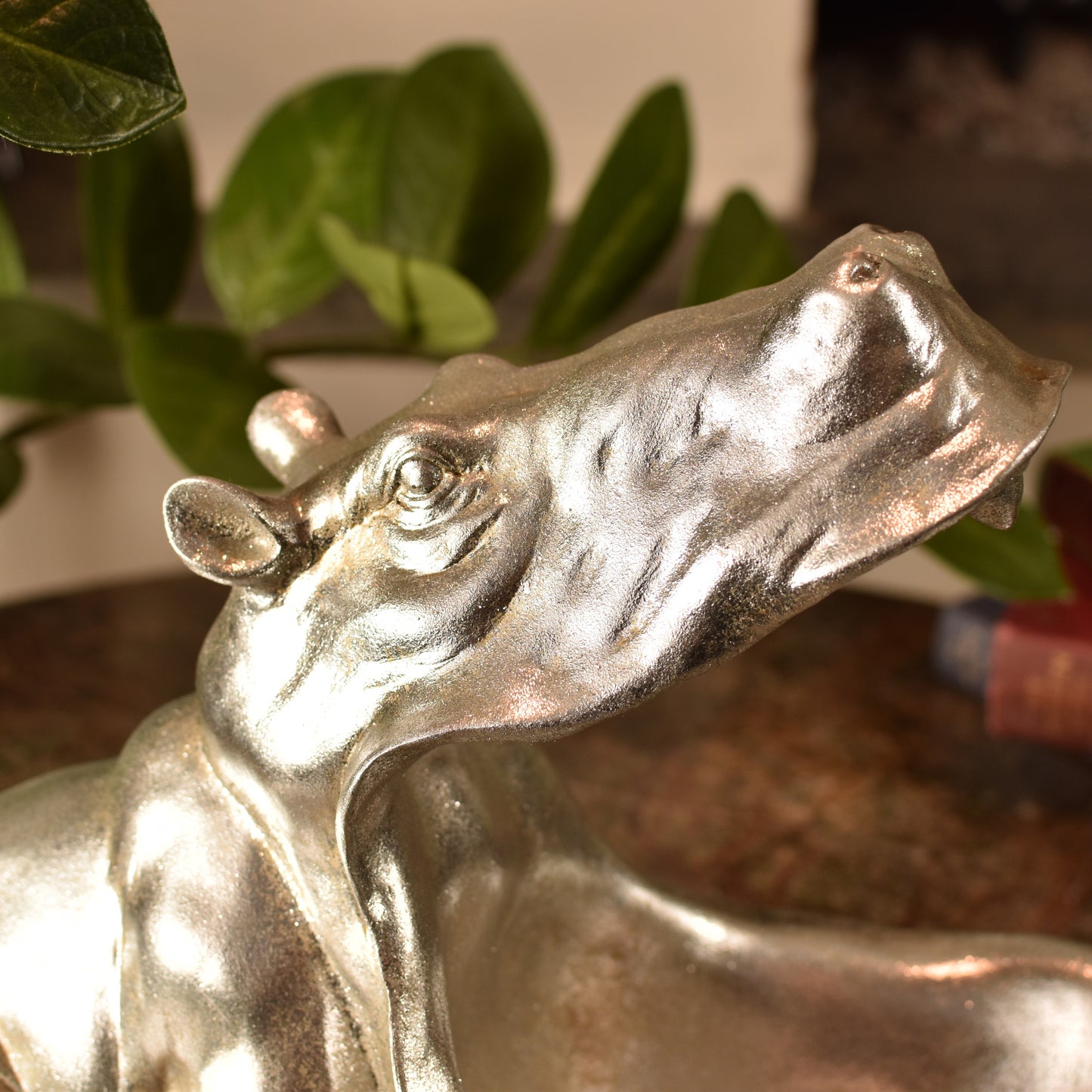 Big Mouth Hippo Bowl - Silver