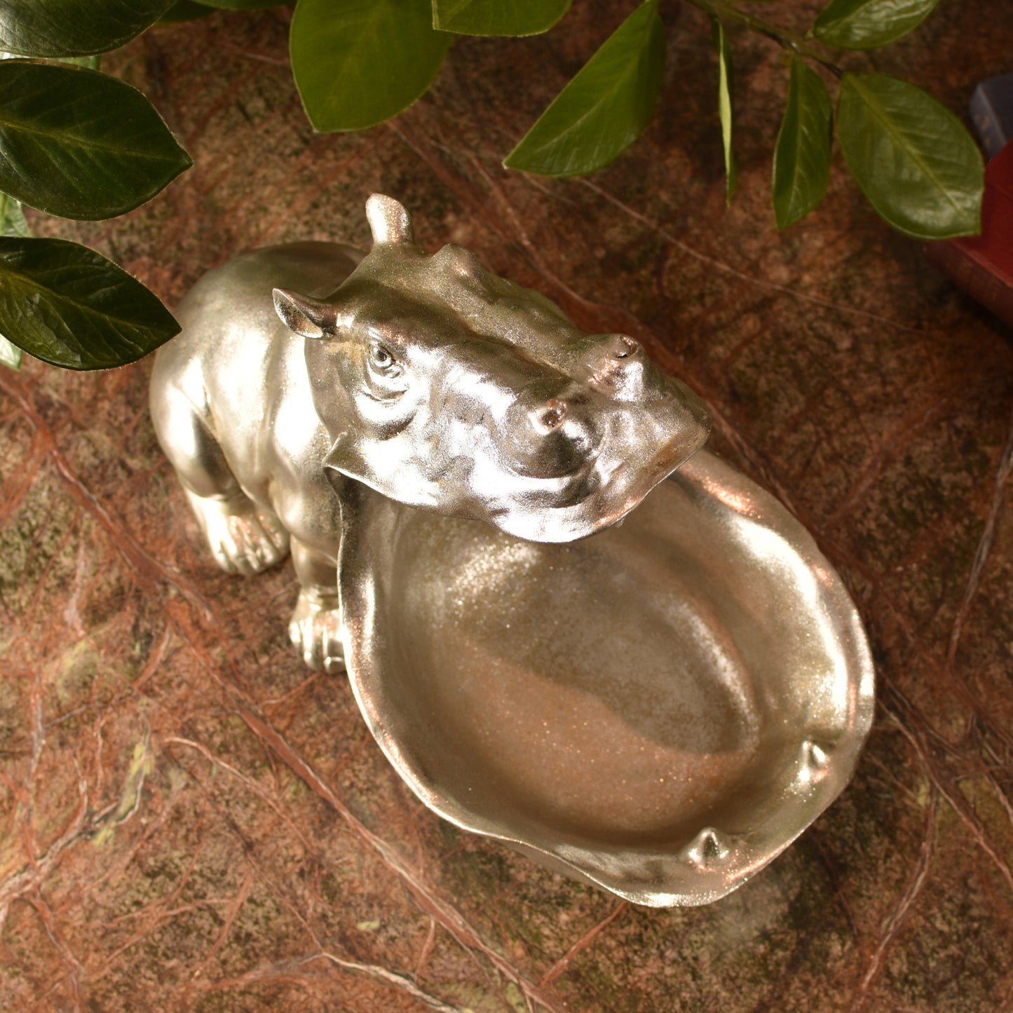 Big Mouth Hippo Bowl - Silver