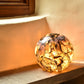 Mountain Springs Quartz Handblown Glass Lamp - Sphere Small