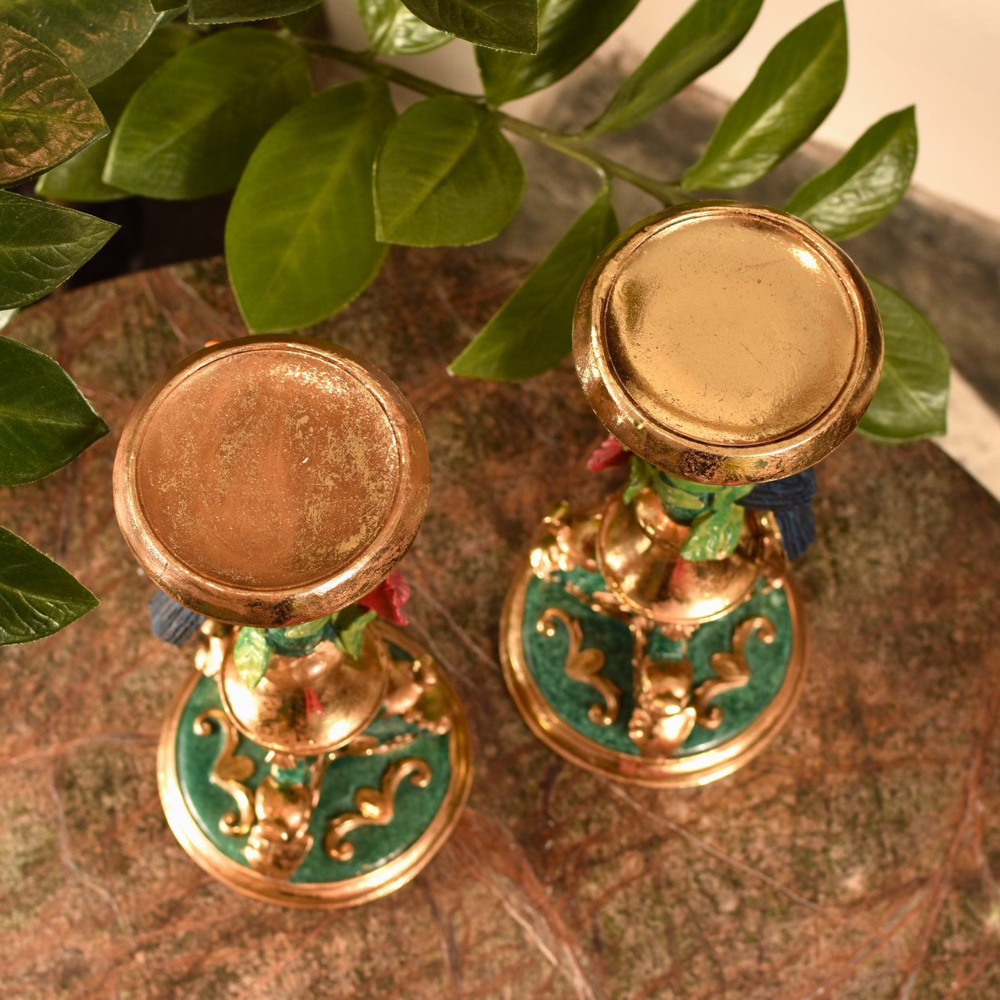 Toucan Candle Holder - Pair