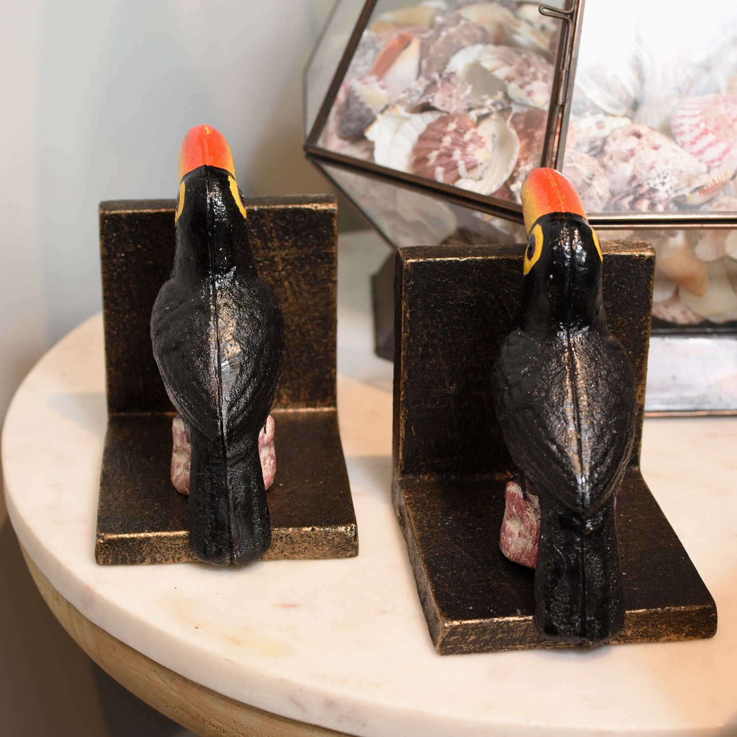 Pair of Toucan Bookends