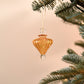 Victorian Lantern - Egyptian Glass Bauble - Amber - Small