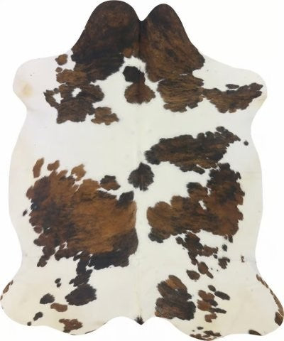 Cowhide - Tri Colour - Black, Brown, White - XL