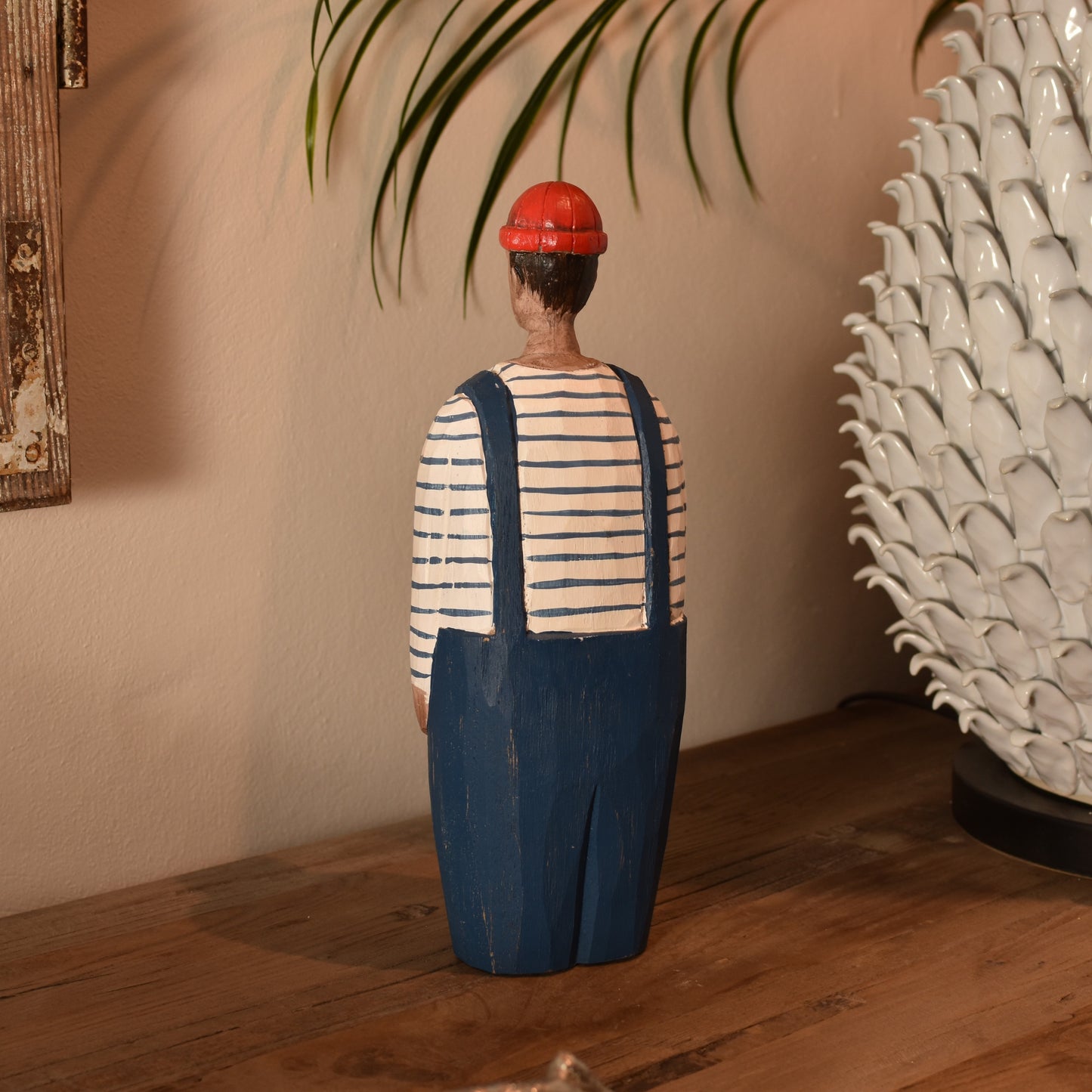 Characterful Fisherman Figure - Tall