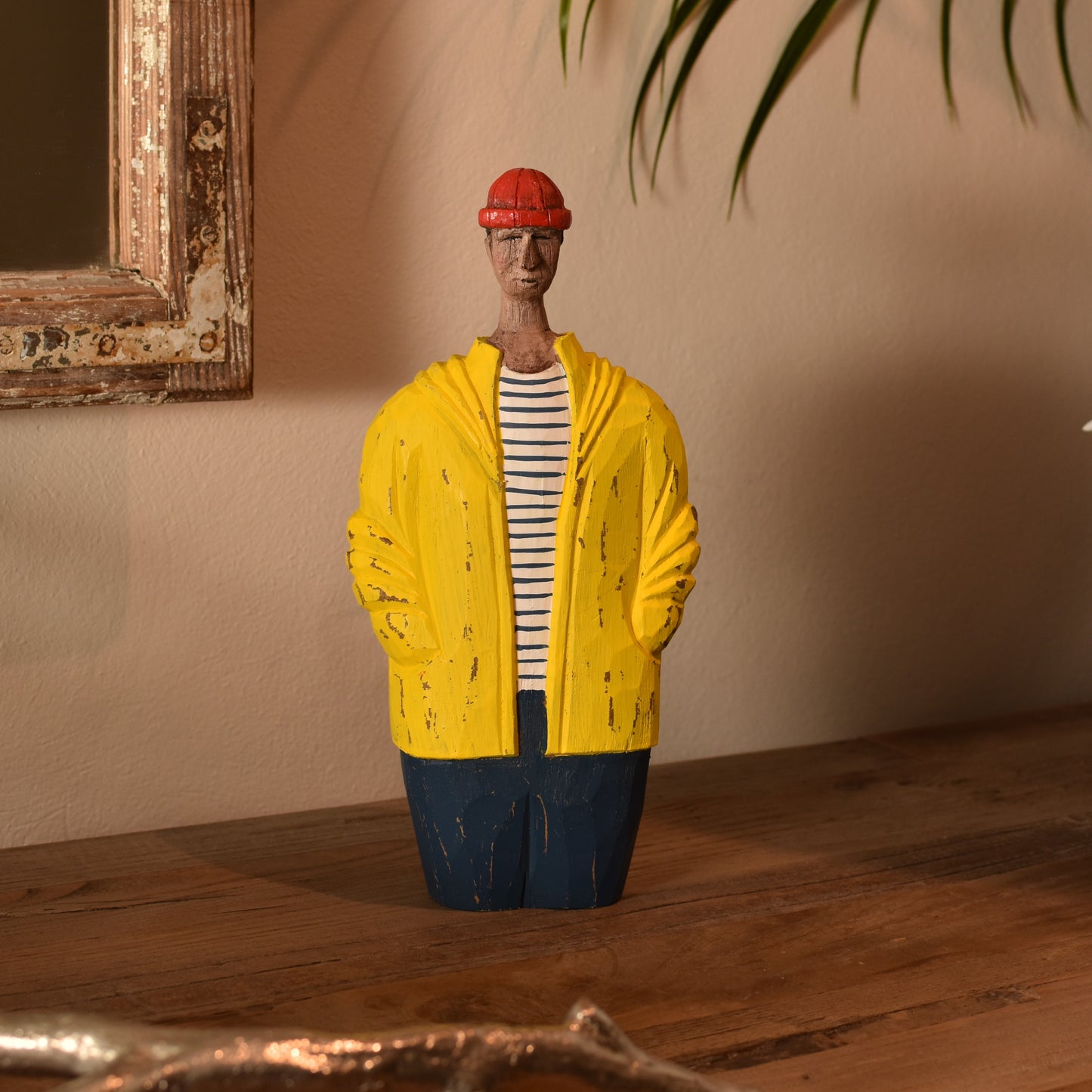 Characterful Fisherman Figure - Medium