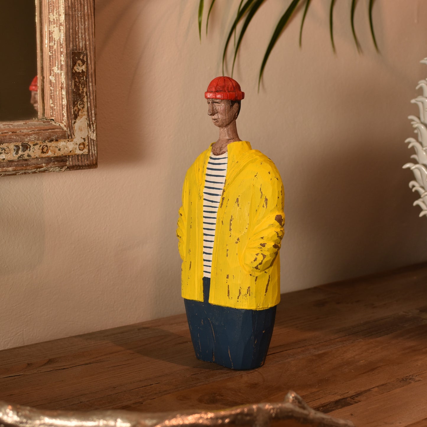 Characterful Fisherman Figure - Medium