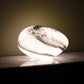 Black & White Marble Glass Lamp - XL Rock