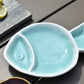 Decorative Fish Dish - Aqua