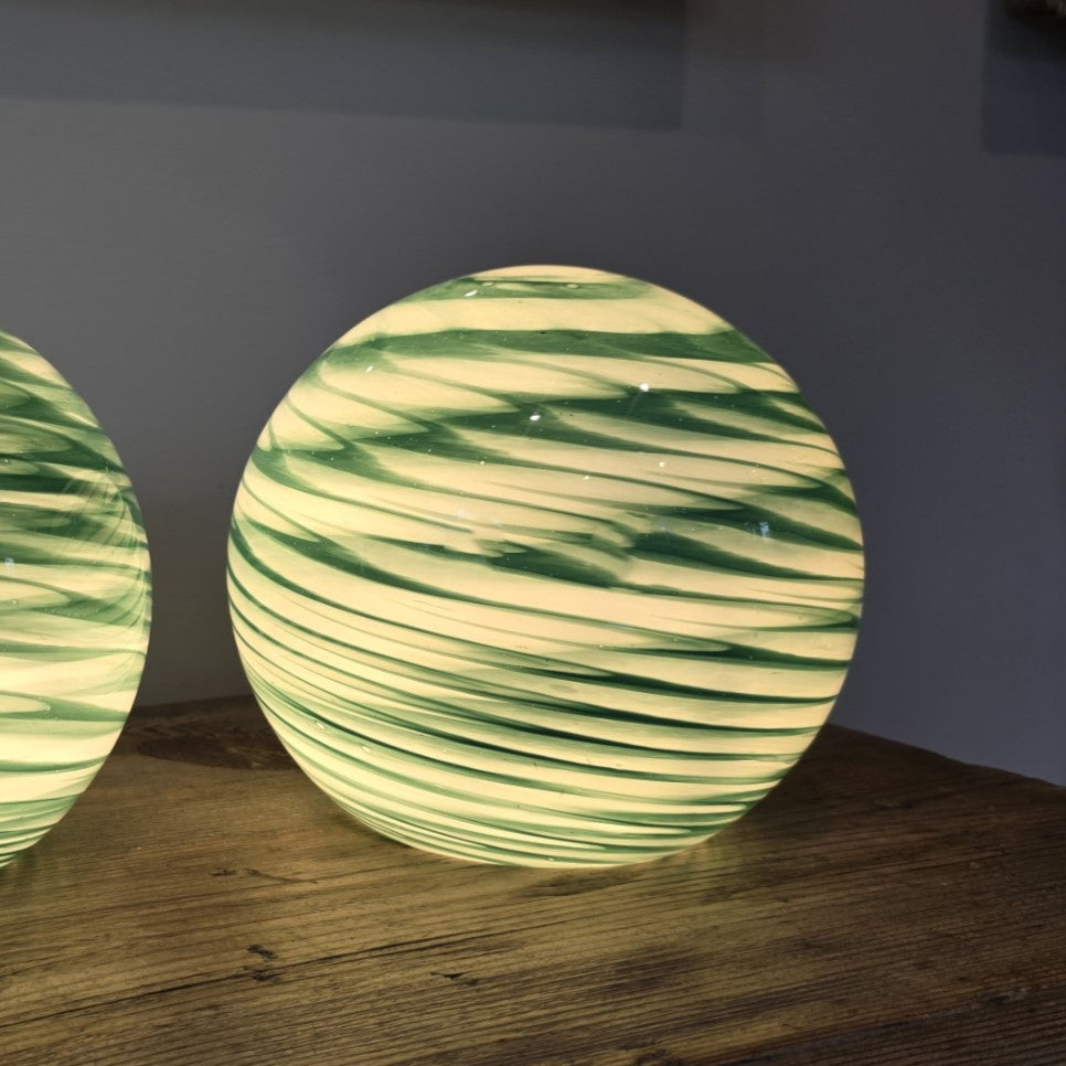 Meadow Glass Lamp - Sphere Small
