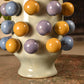 Bobble Pom Pom Vase - Grey