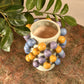 Bobble Pom Pom Vase - Grey