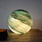 Waves Handblown Glass Lamp - Sphere Small