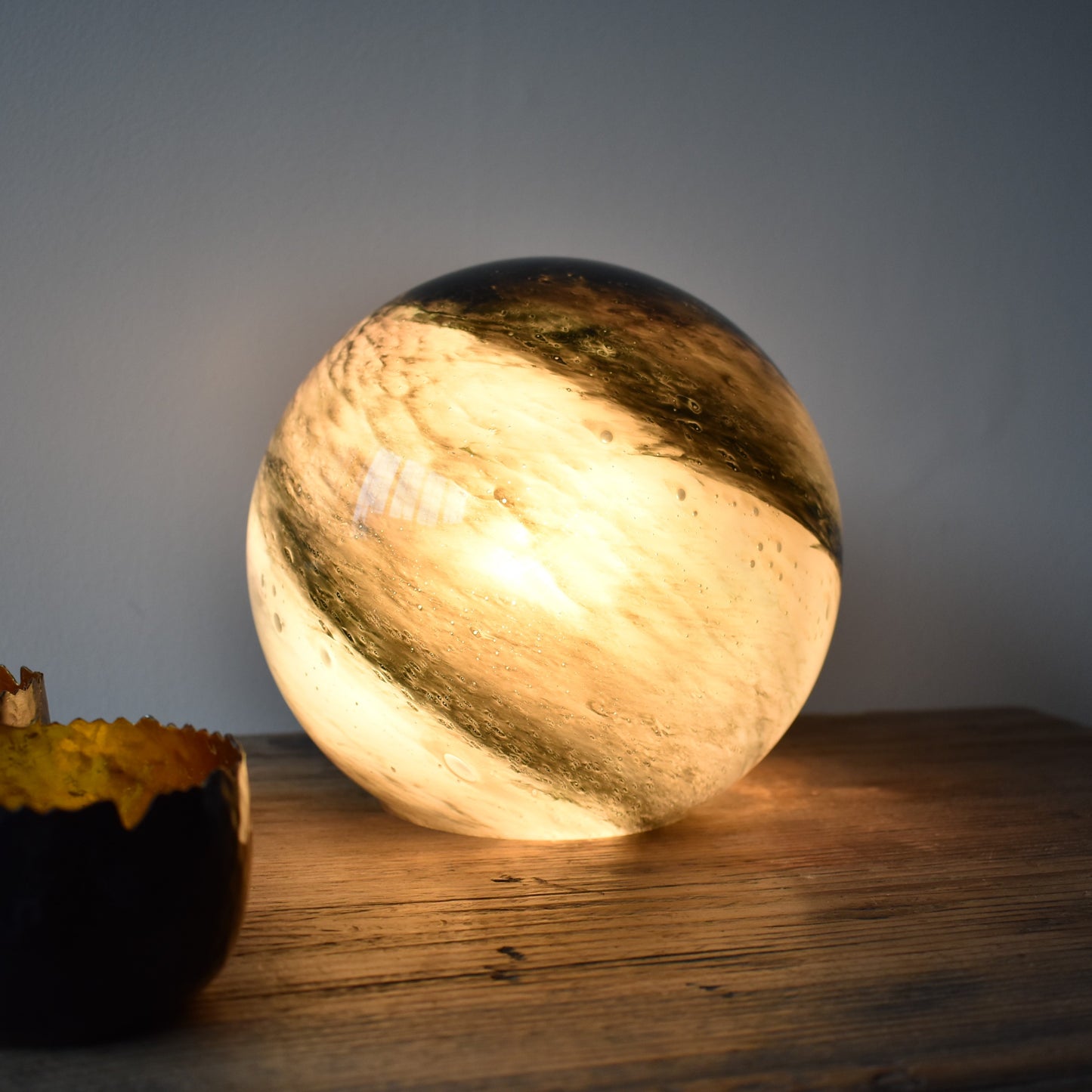 Cosmo Handblown Glass Lamp - Sphere Small