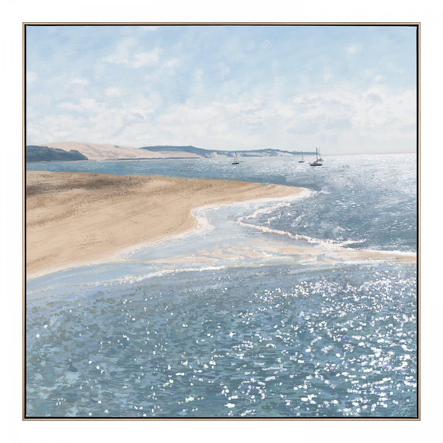 Estuary Framed Print