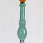 Amber & Green Glass Candle Stick