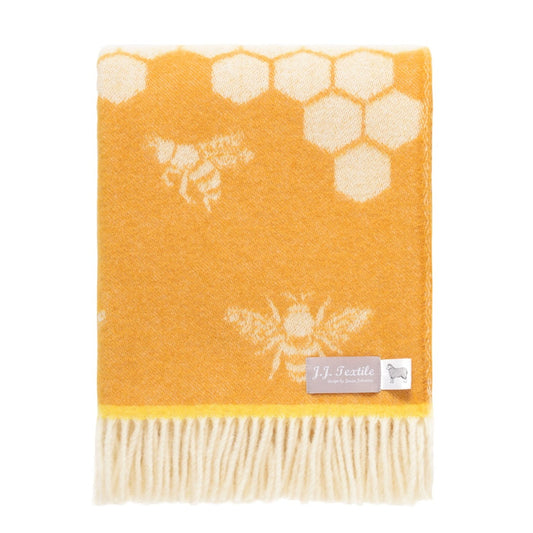 Bee Throw - Mustard Yellow