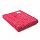 Red Herringbone Pure Wool Blanket