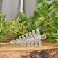 Tree - Egyptian Glass Decoration - Clear Iridescent