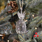 Pineapple Handblown Glass Bauble - Clear - Large