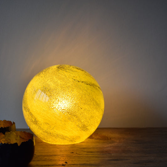 Sunlit Sands Glass Lamp - Sphere Small