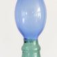 Blue & Green Glass Candle Stick