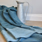 Blue Two Tone Block Throw