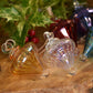 Victorian Lantern - Egyptian Glass Bauble - Amber - Small