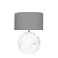 Round Marble Effect Lamp - Small