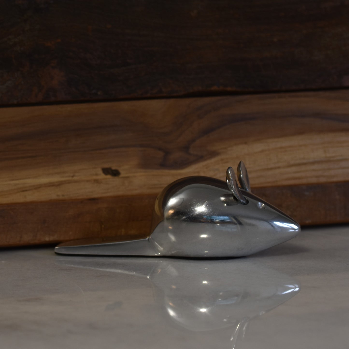 Silver Mouse Doorstop/Wedge